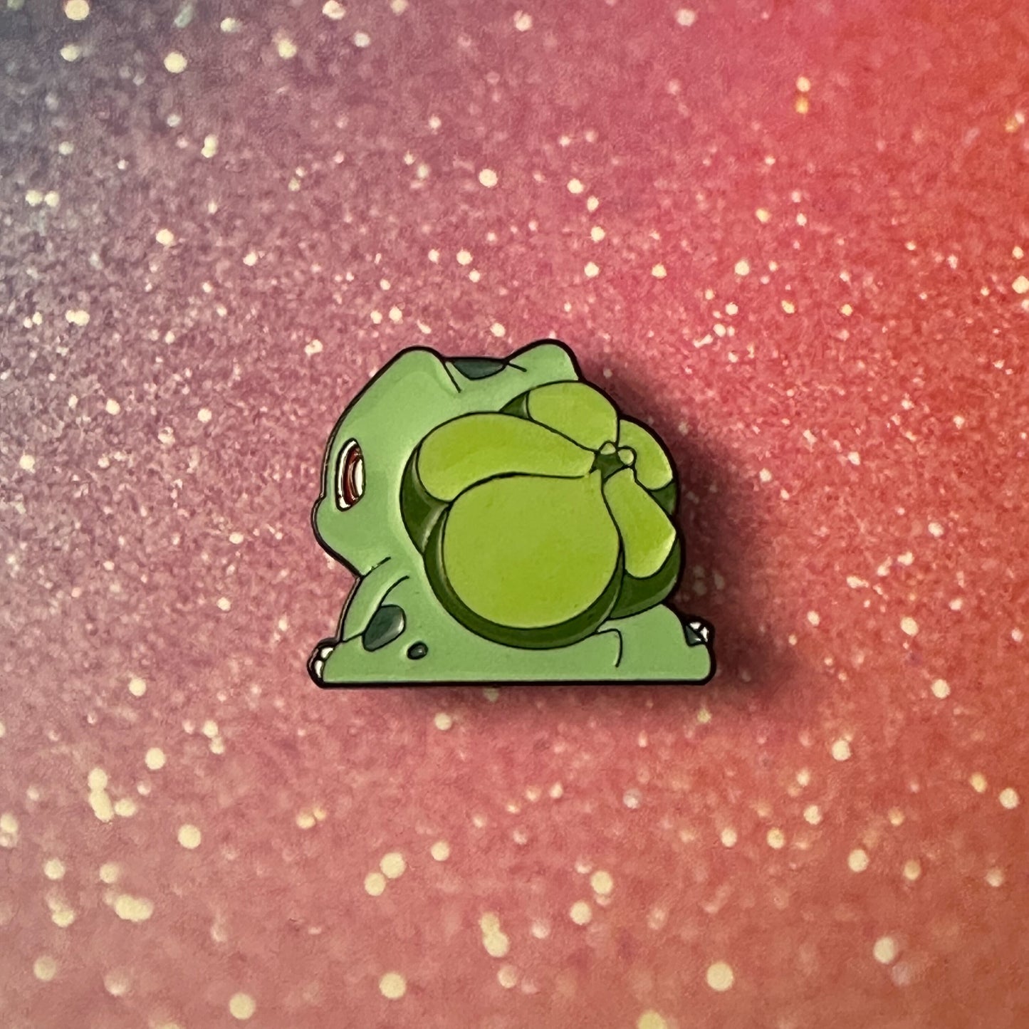 Pokemon Bulbasaur Booty Enamel Pin
