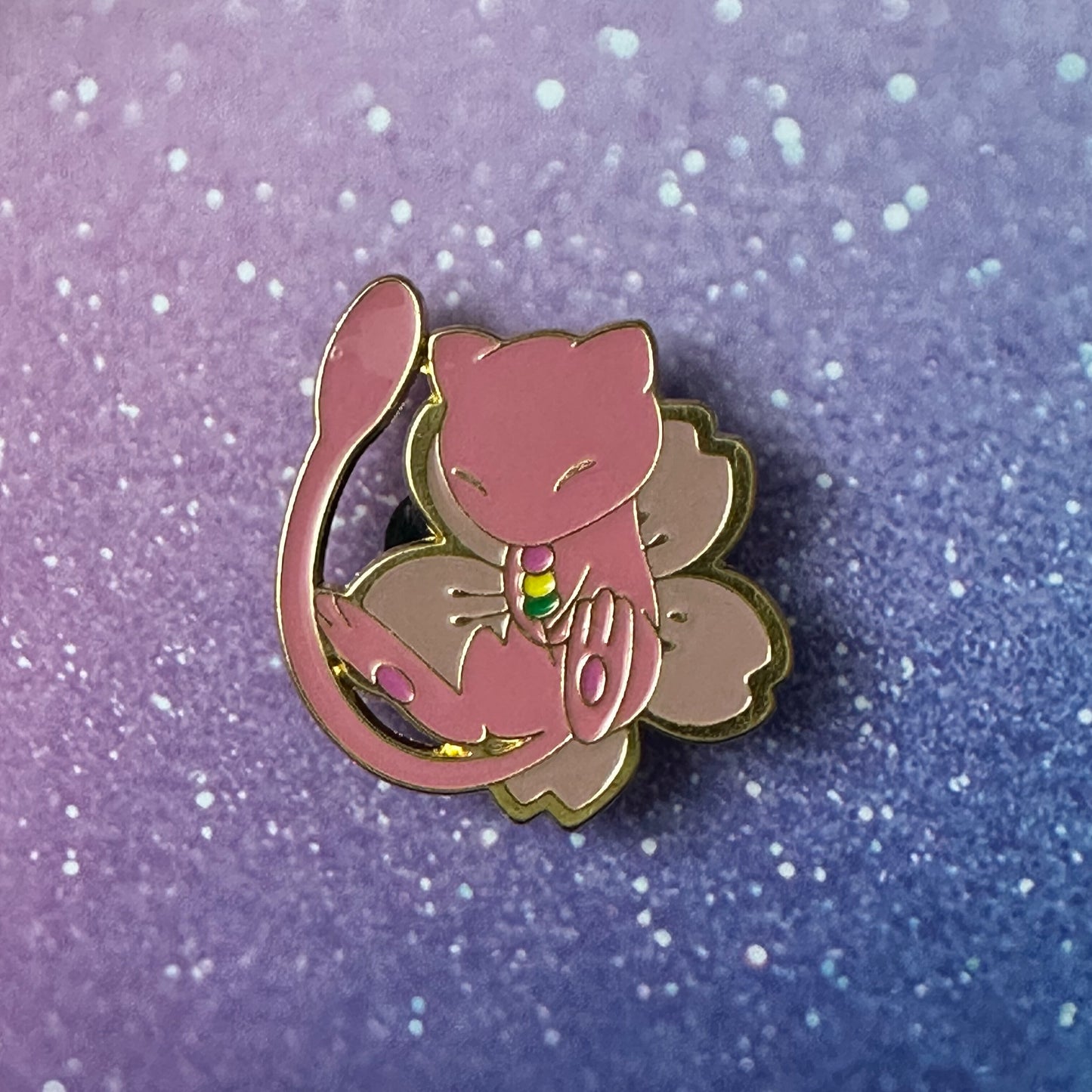 Pokemon Sakura Mew Enamel Pin