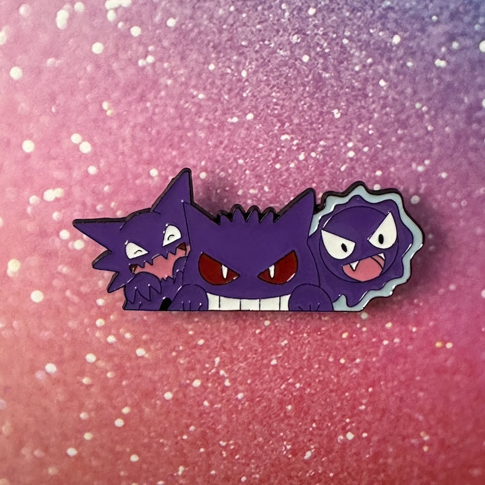 Pokemon Gengar Evolutions Enamel Pin