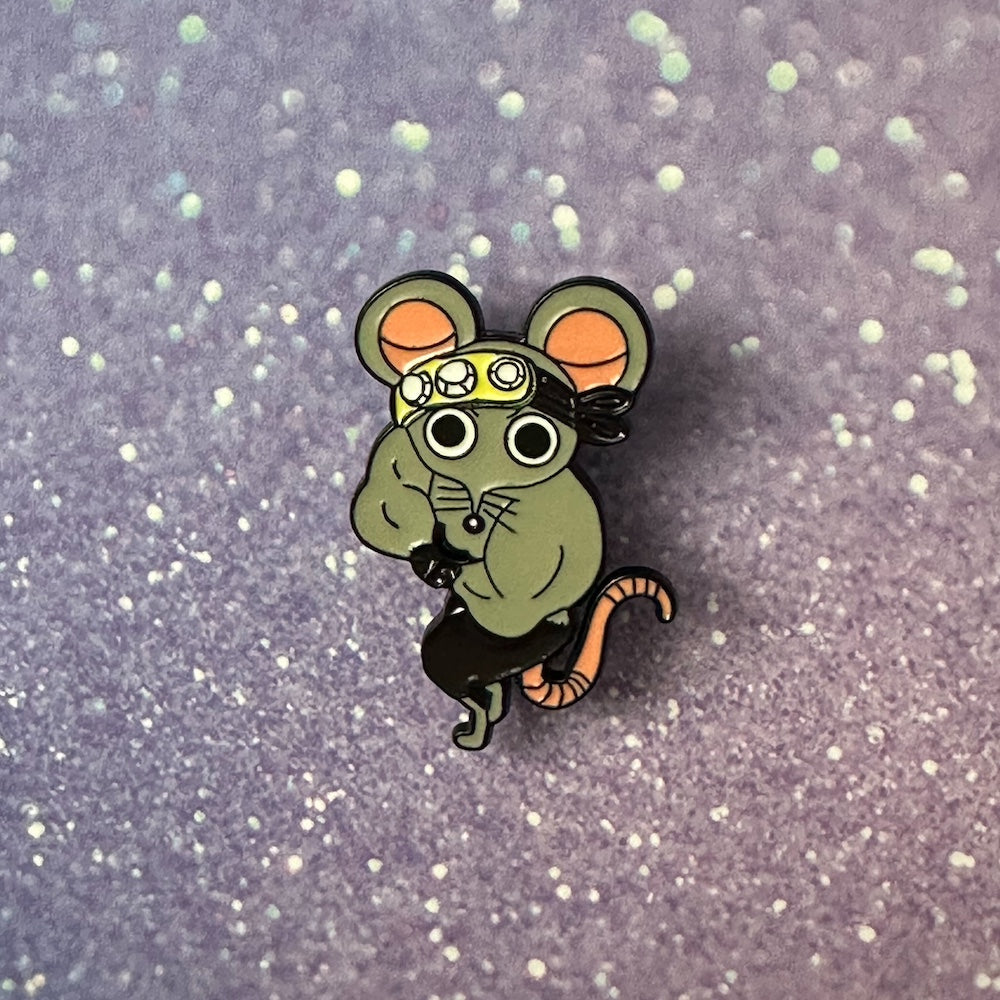 Demon Slayer Muscle Mice Enamel Pin