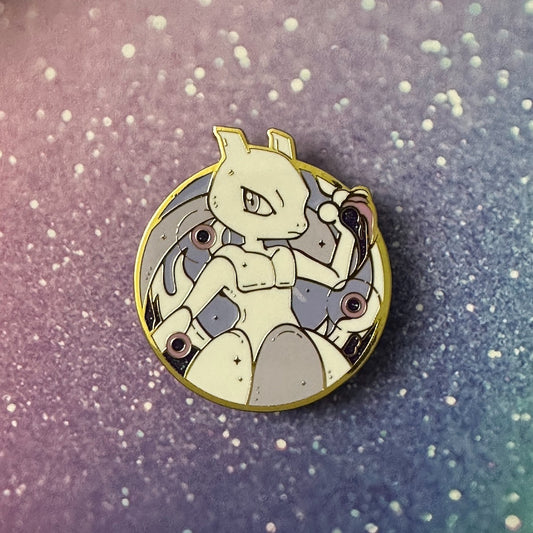 Pokemon Mewtwo Enamel Pin