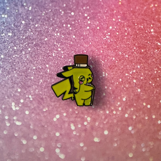 Pokemon Gentlemen Pikachu Enamel Pin