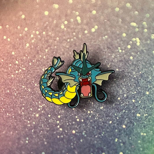 Pokemon Gyarados Enamel Pin