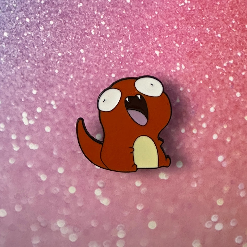Pokemon Derpy Charmander Enamel Pin
