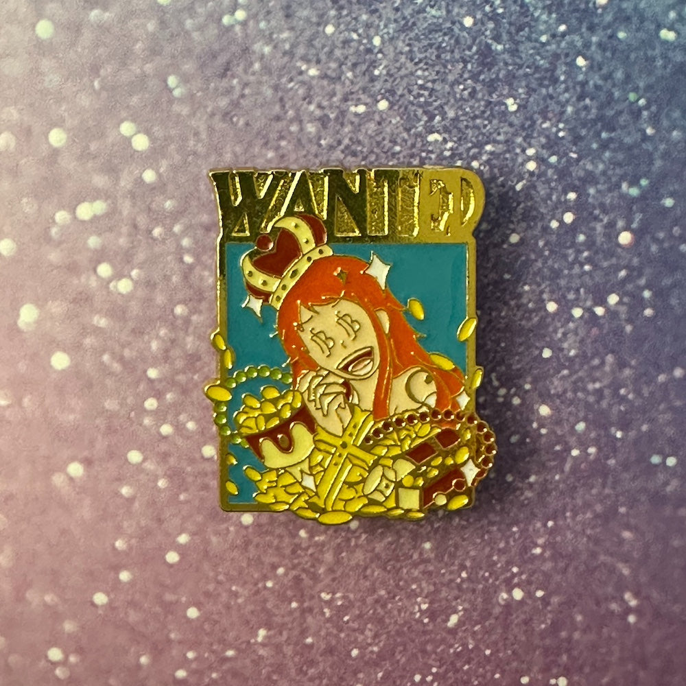 One Piece Wanted Nami Enamel Pin