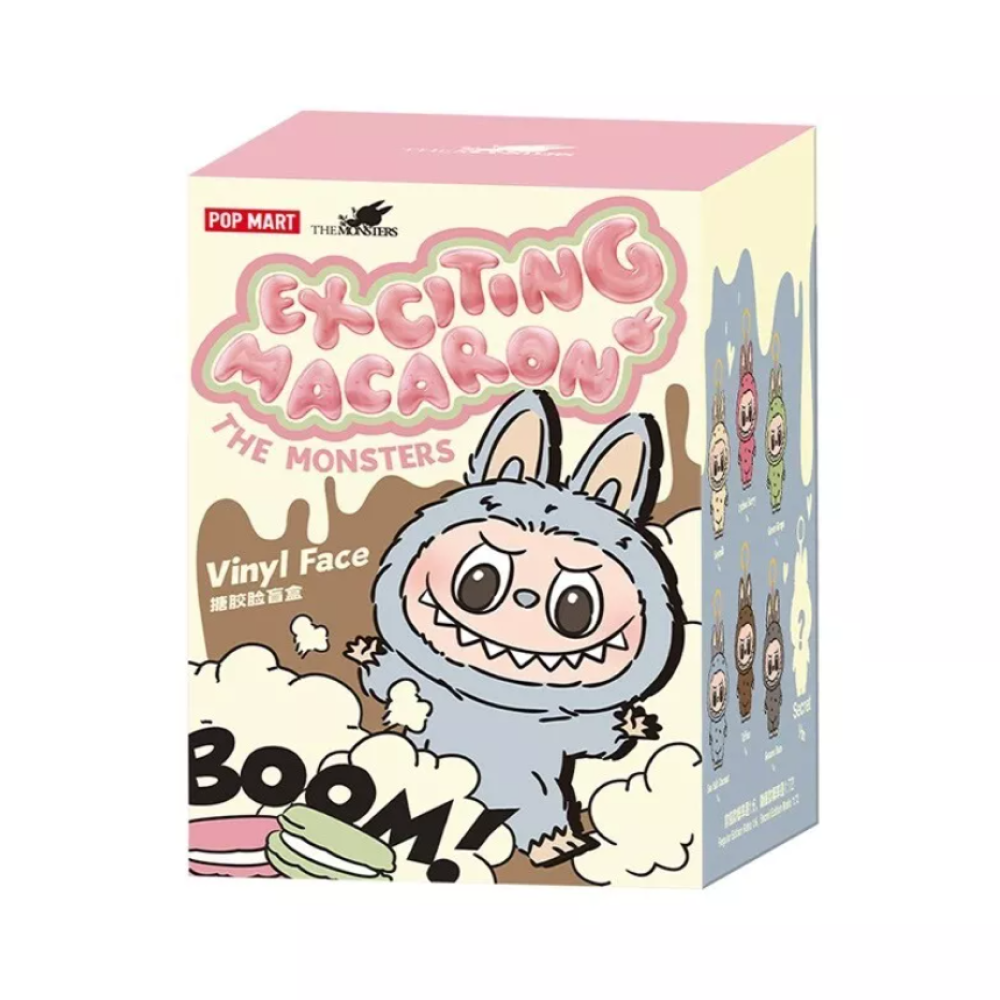 Pop Mart Monsters Exciting Macarons Labubu Blind Box