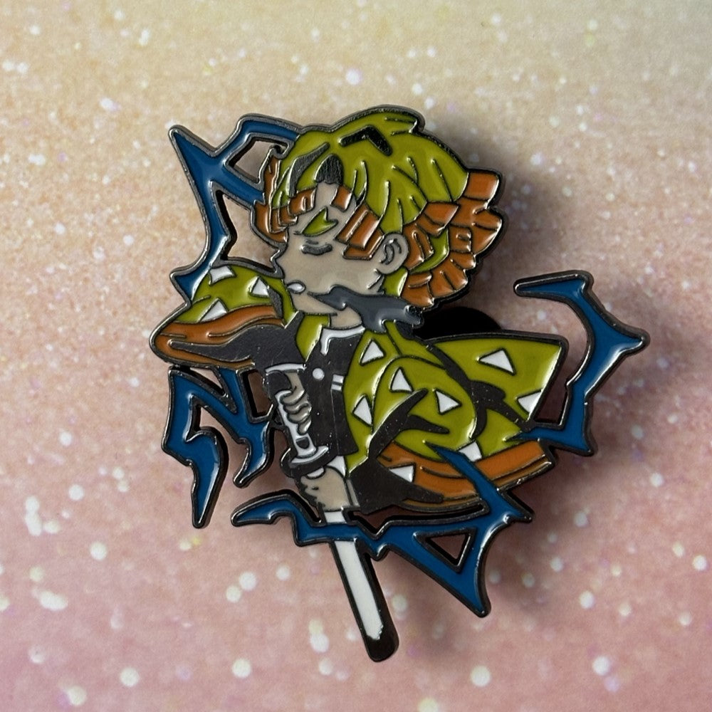 Demon Slayer Thunder Clap Zenitsu Enamel Pin