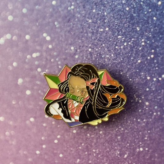 Demon Slayer Demon Nezuko Enamel Pin