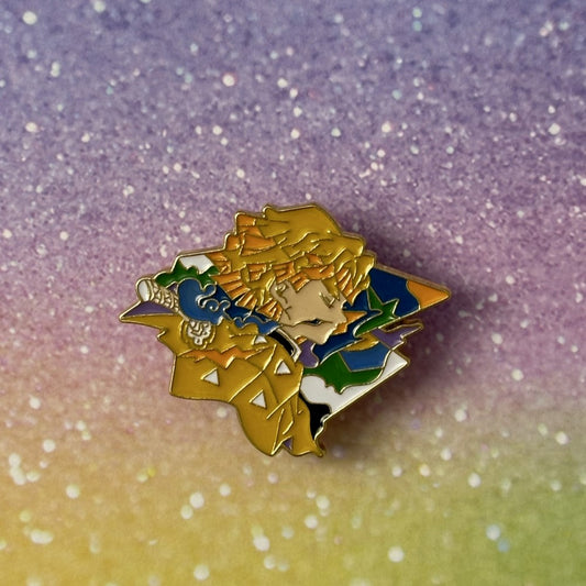 Demon Slayer Zenitsu Enamel Pin