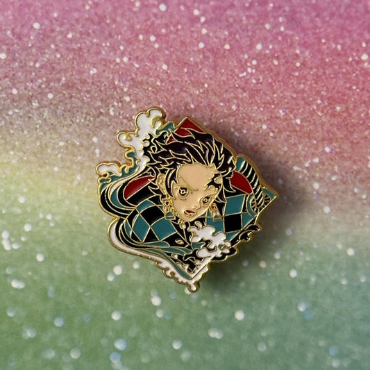 Demon Slayer Tanjiro Enamel Pin