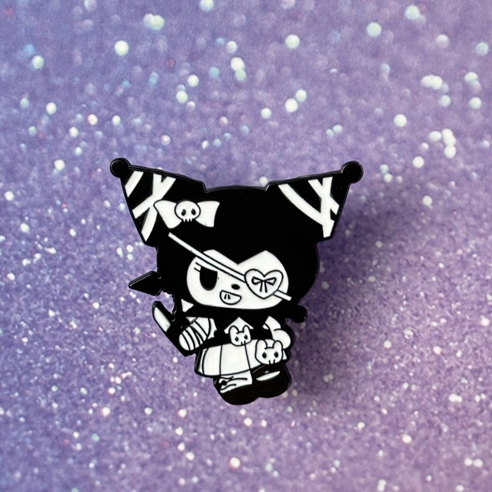 Sanrio Mummy Kuromi Enamel Pin