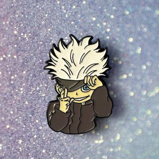 Ju Jitsu Kaisen Domain Activation Gojo Enamel Pin