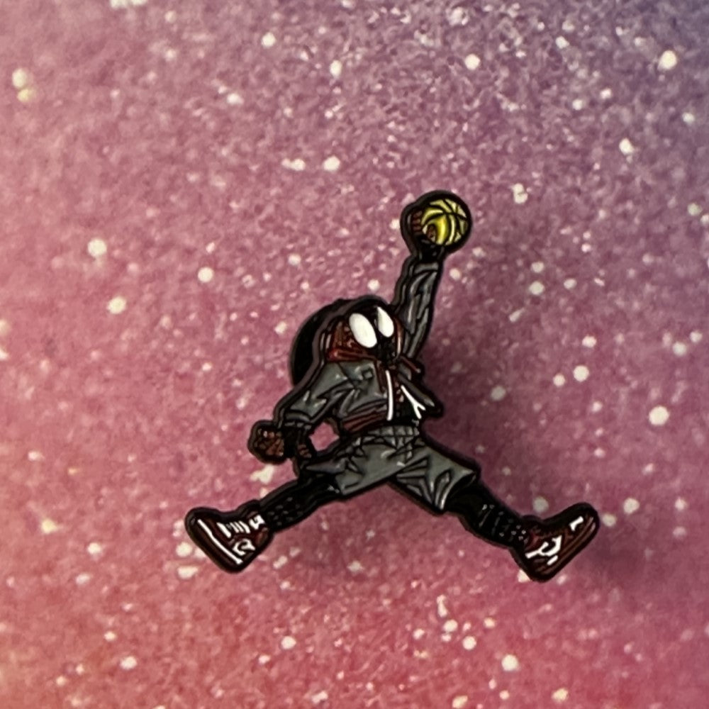 Marvel Spiderman Jumpman Spidey Enamel Pin