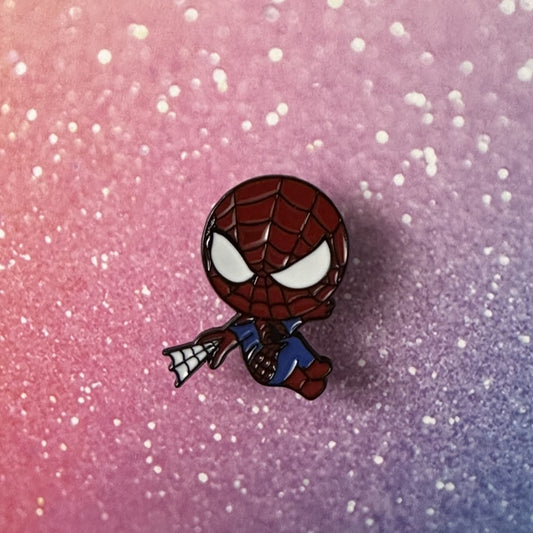 Marvel Spiderman Webslinging Enamel Pin