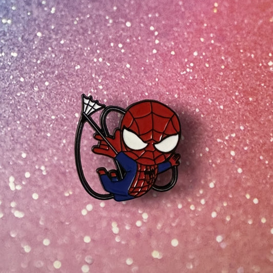 Marvel Spiderman Swinging Enamel Pin