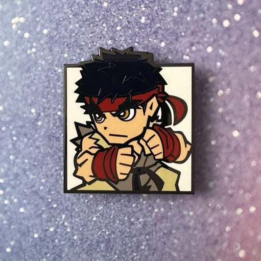 Street Fighter Ryu Selection Enamel Pin