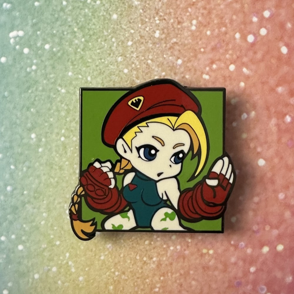 Street Fighter Cammy Selection Enamel Pin