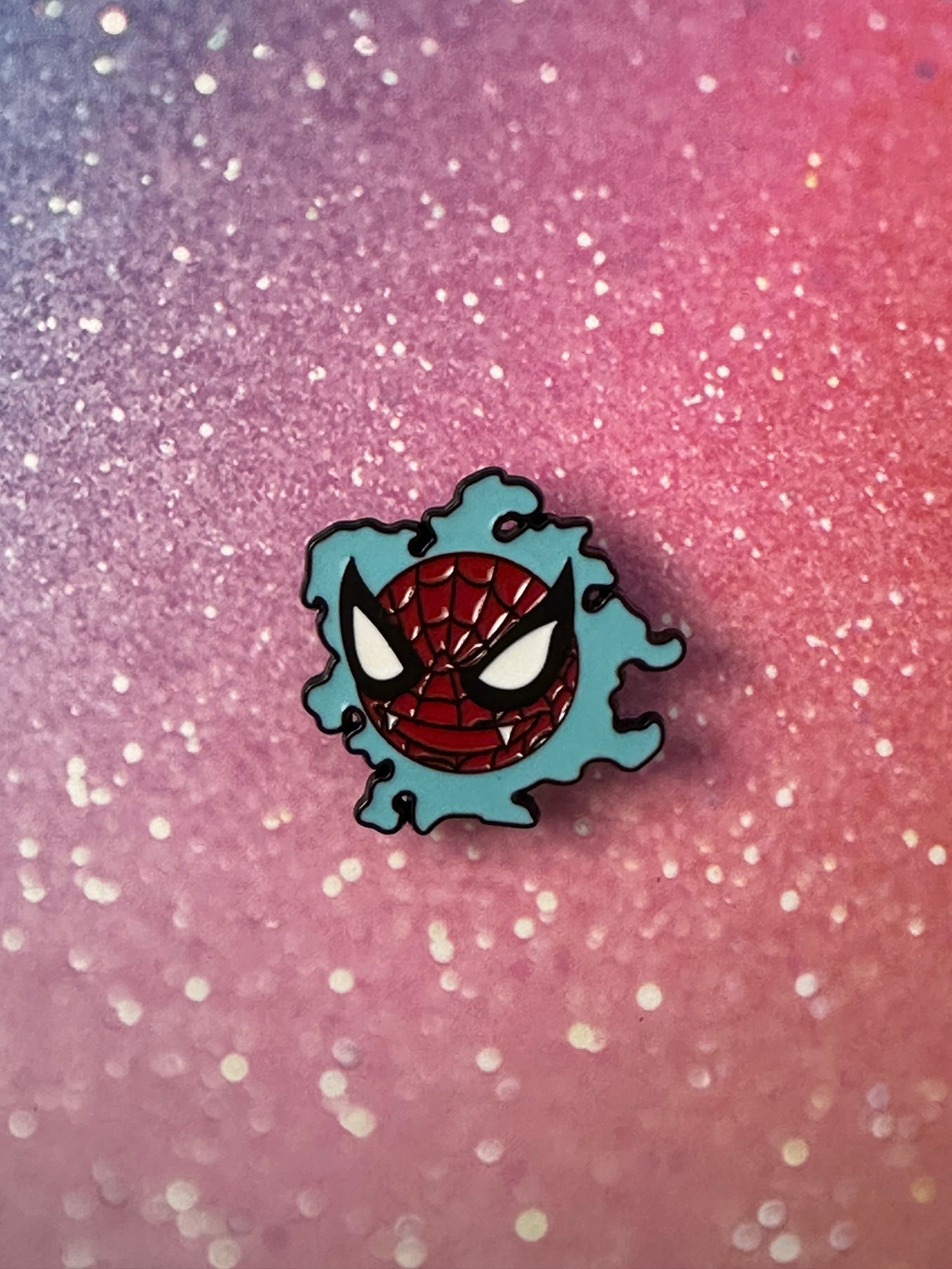 Pokemon Spiderman Ghastly Enamel Pin