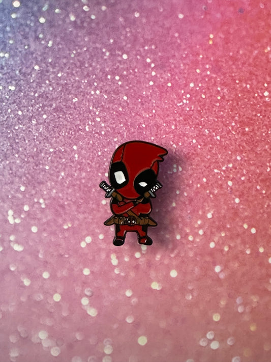 Marvel Deadpool Arms Crossed Enamel Pin