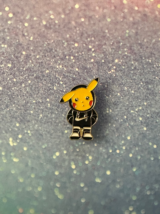 Pokemon Pikachu Hoodie Enamel Pin