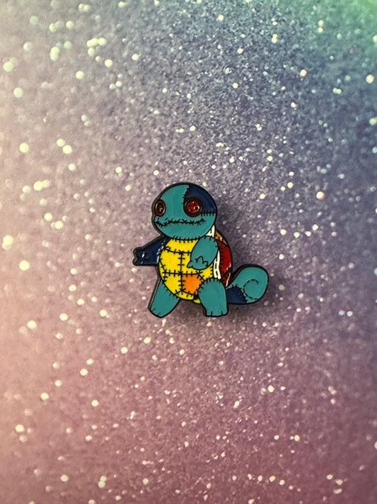 Pokemon Squirtle Patchwork Enamel Pin