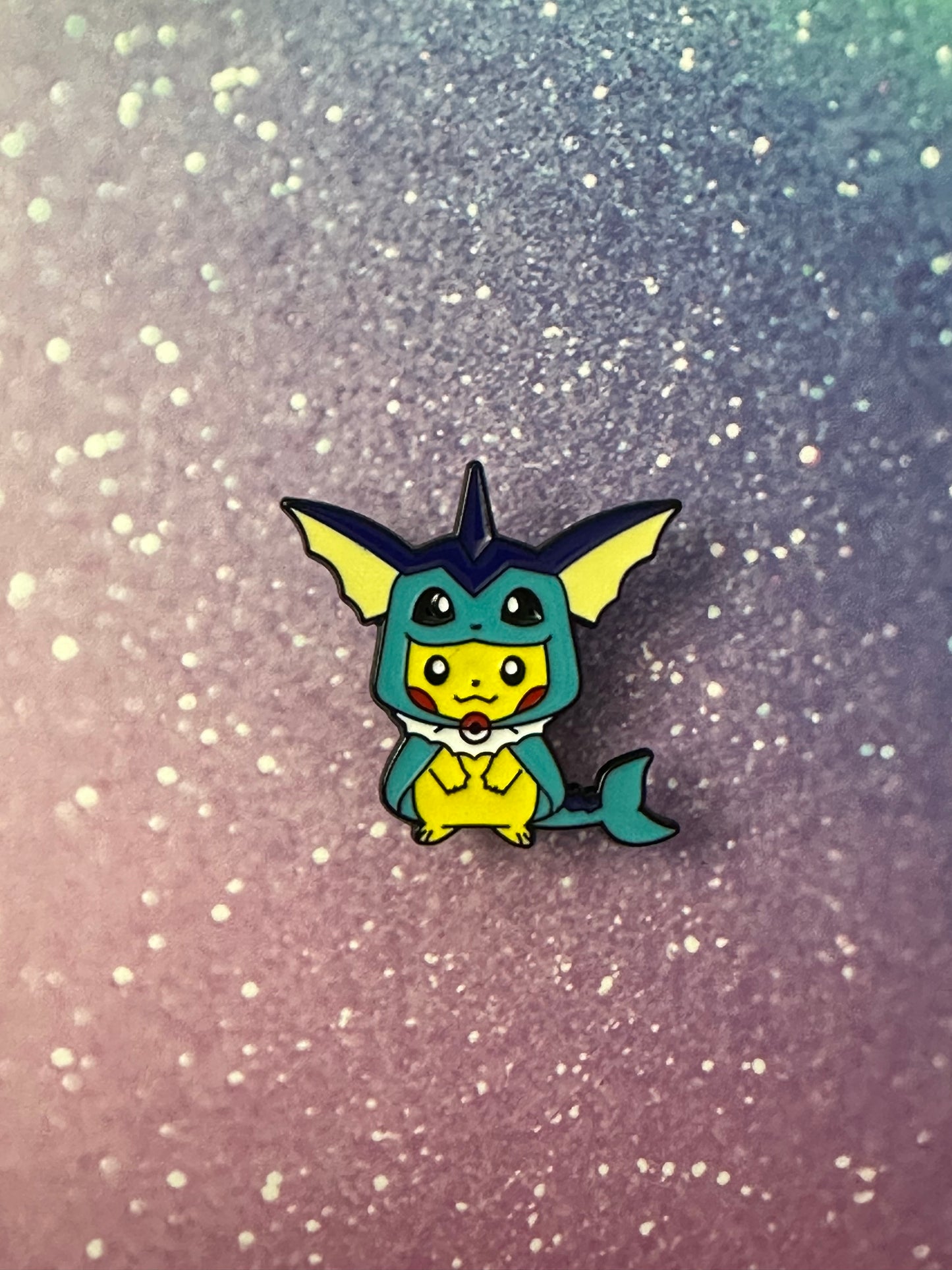 Pokemon Pikachu Vaporeon Enamel Pin