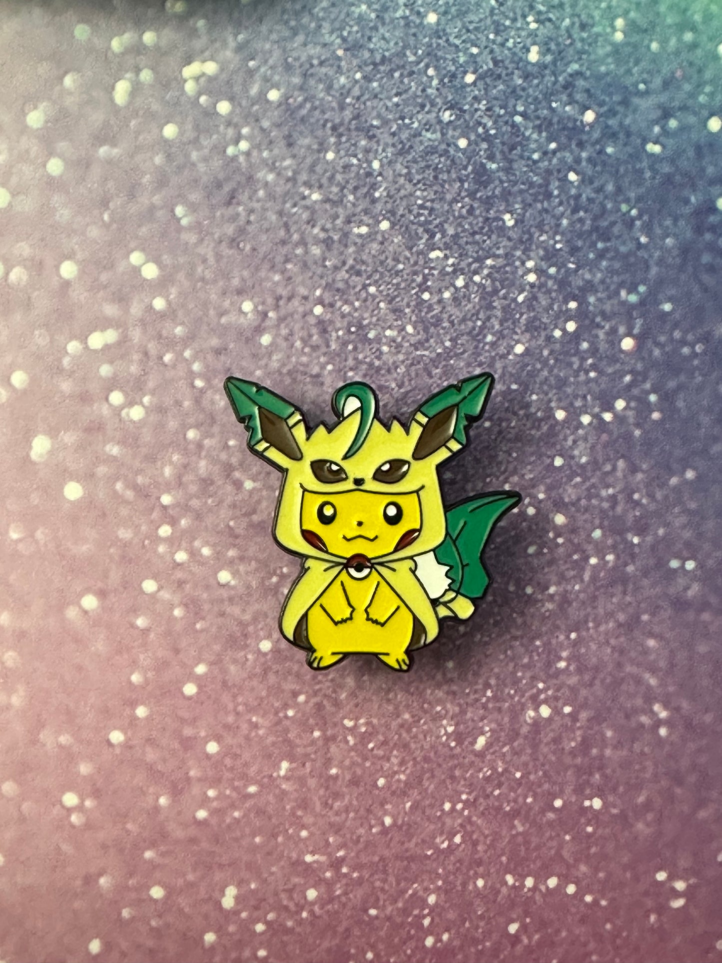 Pokemon Pikachu Leafeon Enamel Pin