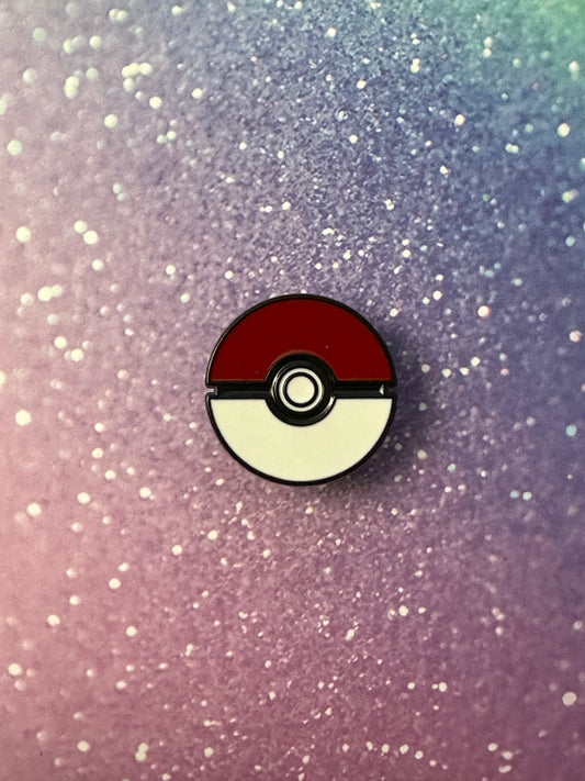 Pokemon Pokeball Waving Enamel Pin