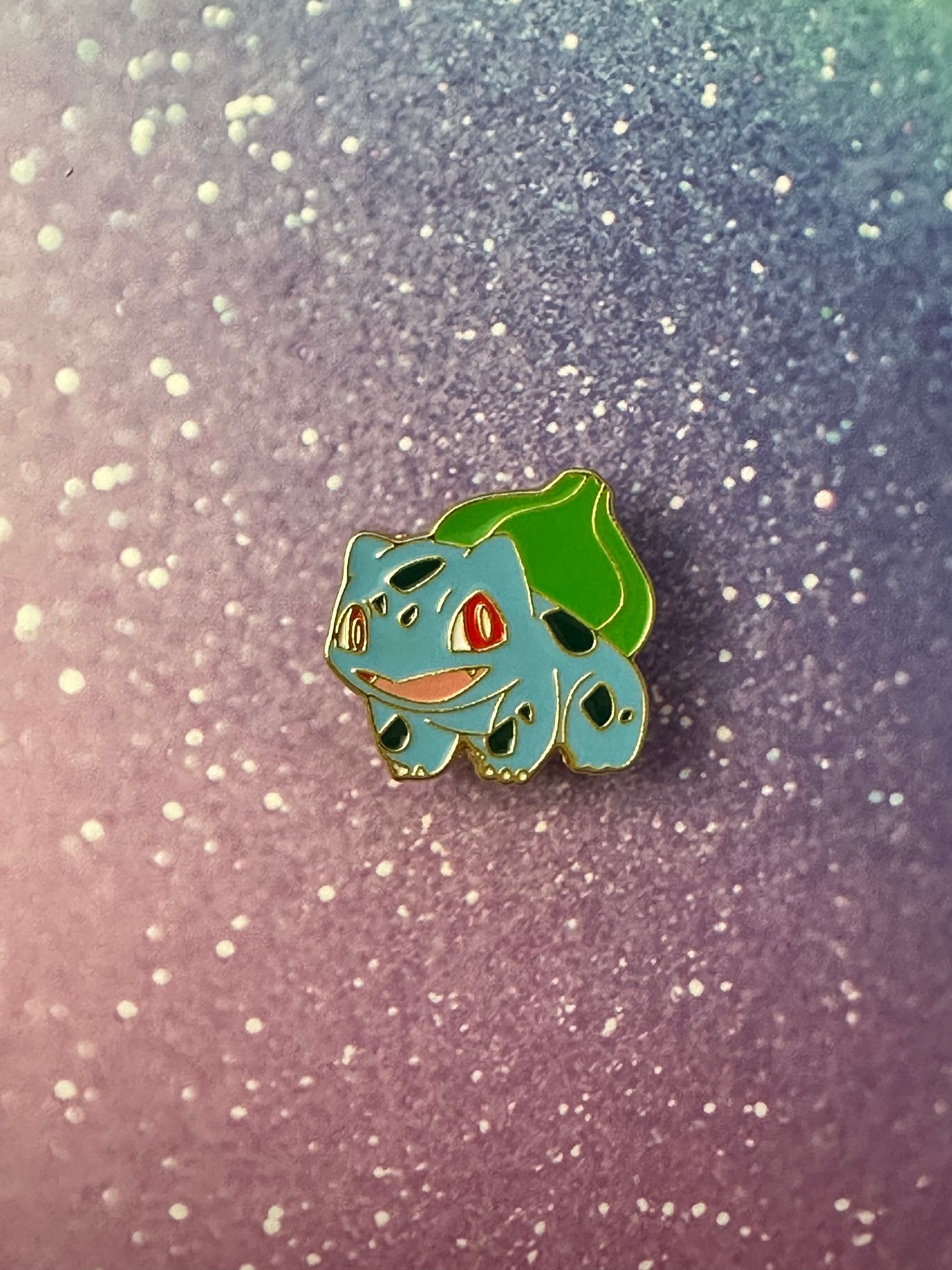 Pokemon Bulbasaur Smiling Enamel Pin