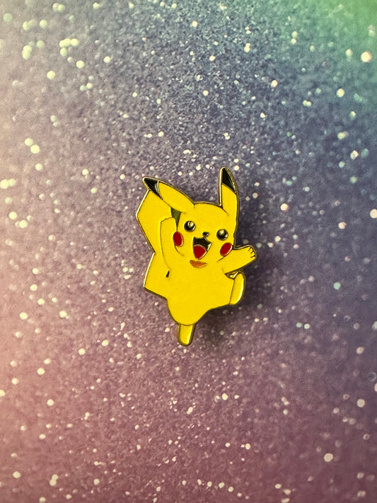 Pokemon Happy Pikachu Enamel Pin