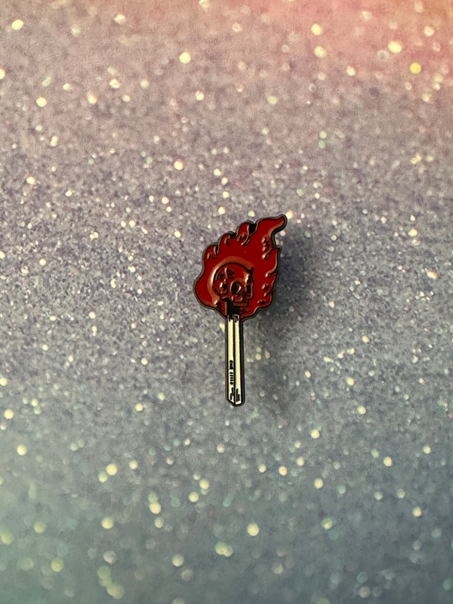 Matchstick Enamel Pin