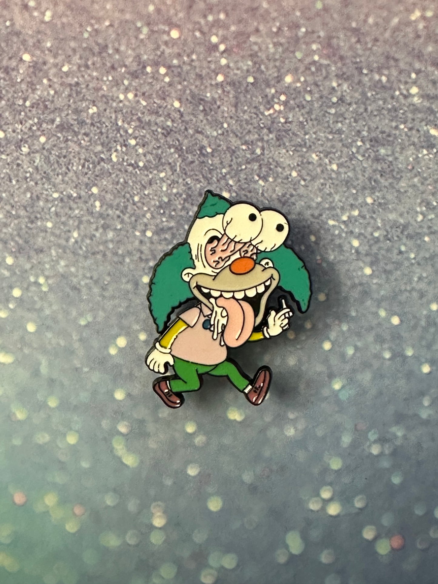 The Simpons Krusty the Clown Enamel