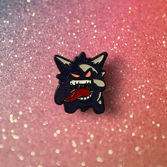 Pokemon Silly Gengar Enamel Pin