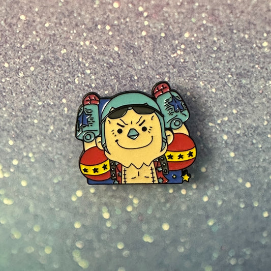 One Piece Chibi Franky Enamel Pin