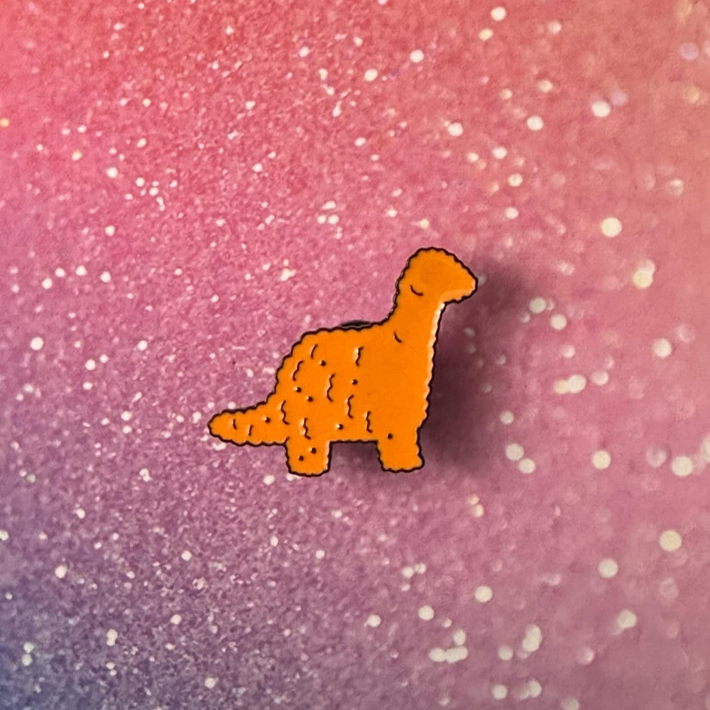 Dino Nuggie Brontosaurus Enamel Pin