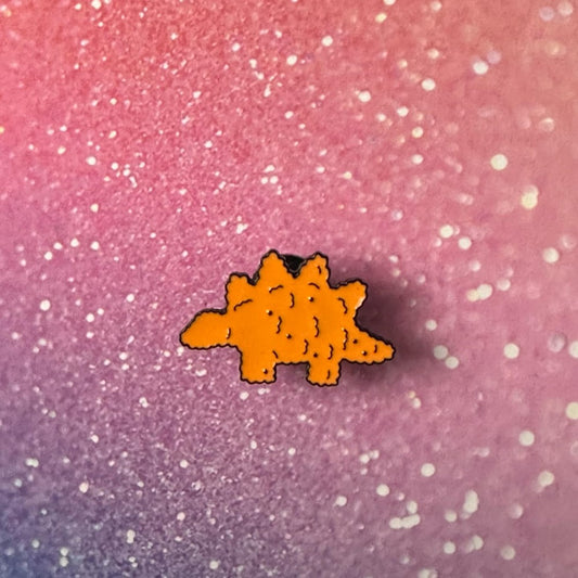 Dino Nuggie Stegosaurus Enamel Pin